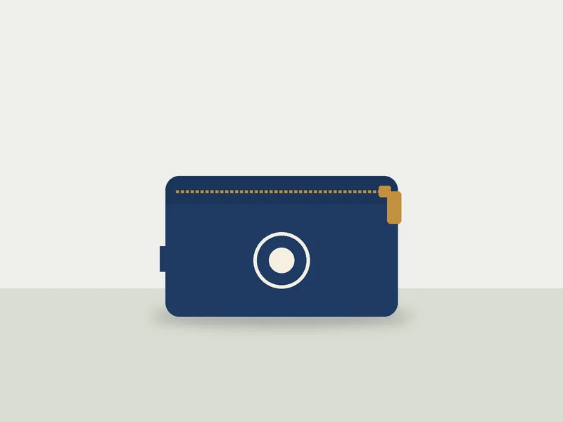 Canvas Cosmetic Pouch