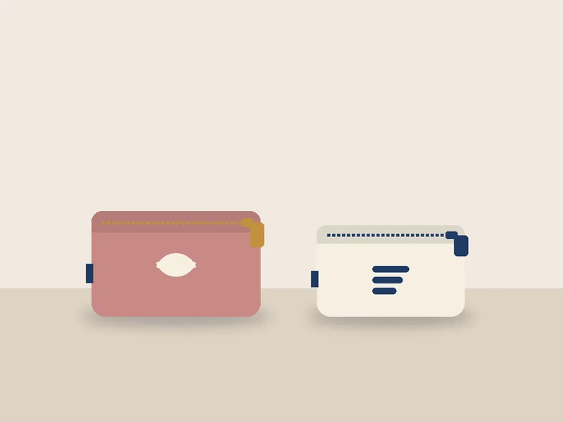 Canvas Cosmetic Pouch