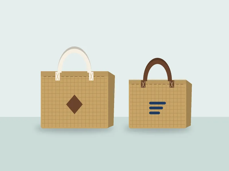 Jute Shopping Tote