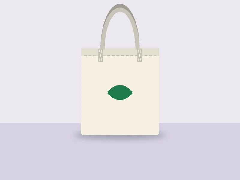 Medium Size Cotton Shopping Bag