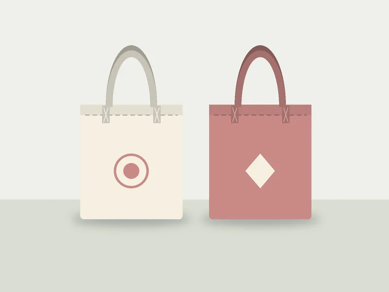 Medium Size Cotton Shopping Bag