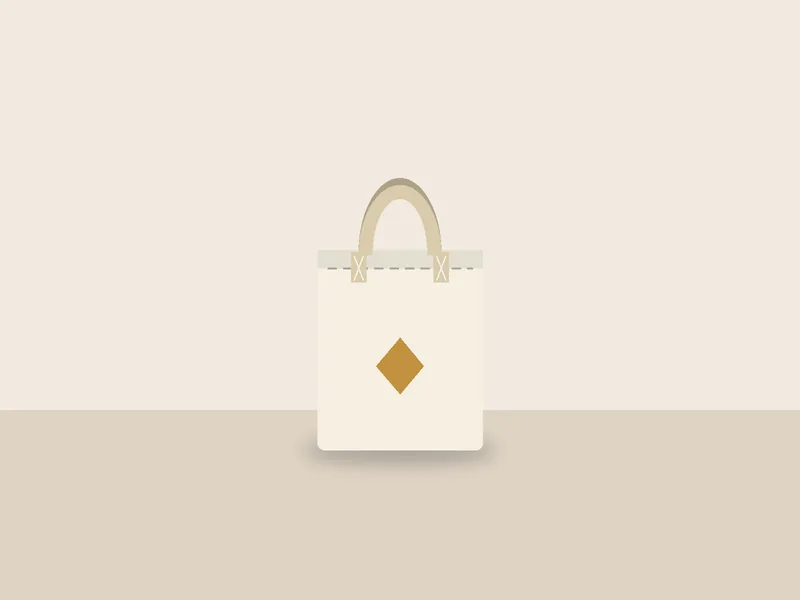 Mini Cotton Tote Bag
