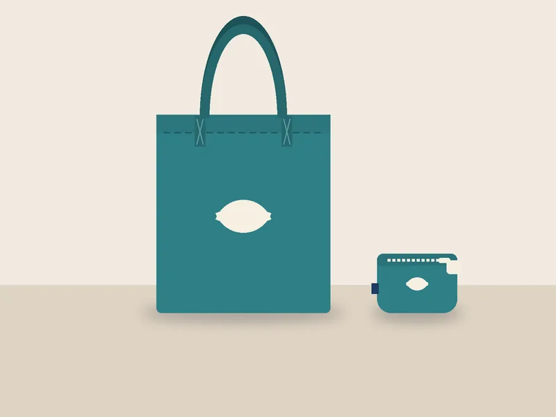 Recycled RPET Foldable Tote