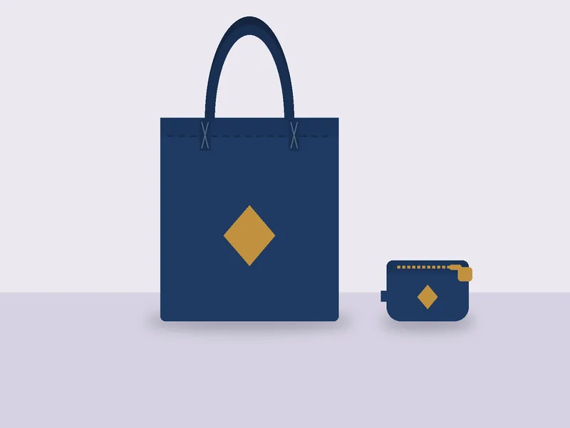 Recycled RPET Foldable Tote