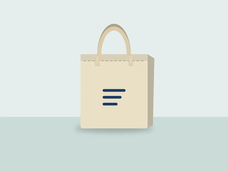Small Size Cotton Canvas Bag